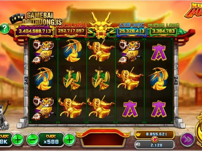 Giao diện game nổ hũ đổi thưởng
